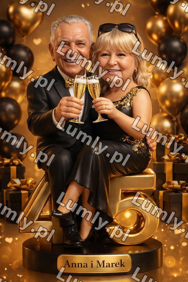 Plakat w czarnej ramce za szkłem - Rozmiar 30×45 cm
