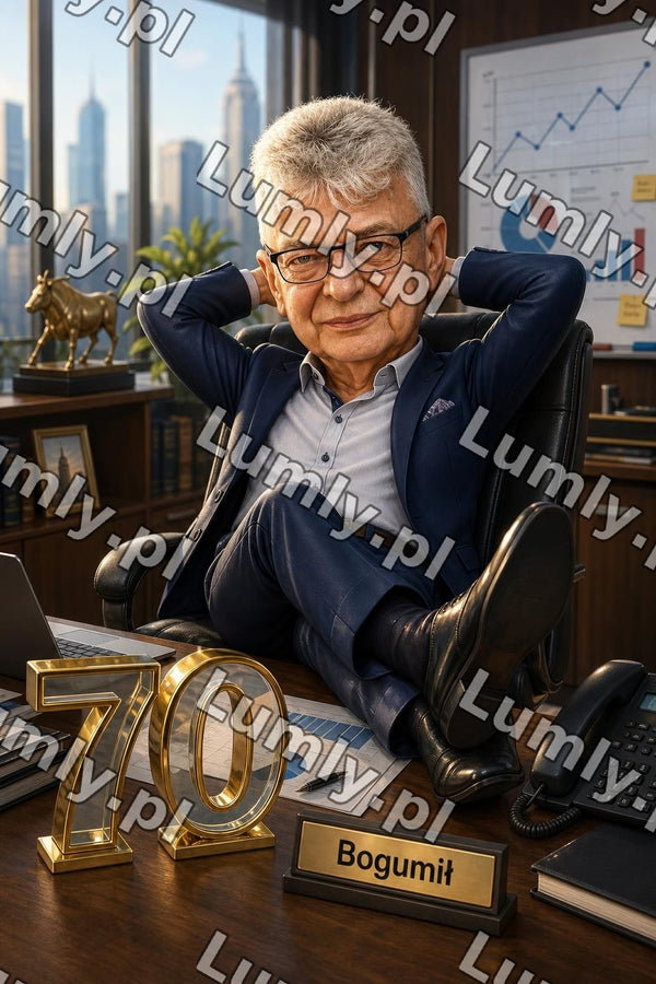 Plakat w czarnej ramce za szkłem - Rozmiar 30×45 cm