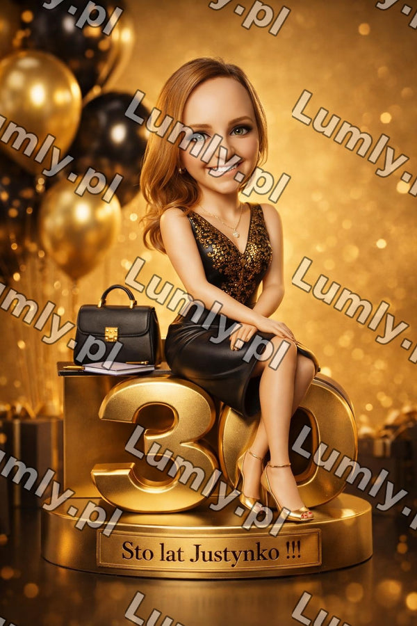 Wydruk na szkle na podstawce drewnianej - Rozmiar 15×21 cm