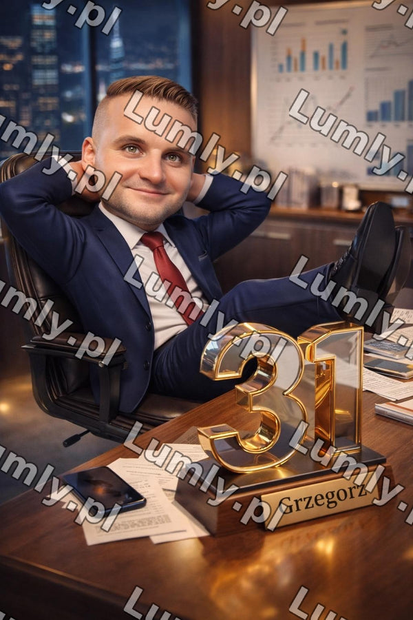 Plakat w drewnianej ramce za szkłem - Rozmiar 20×30 cm