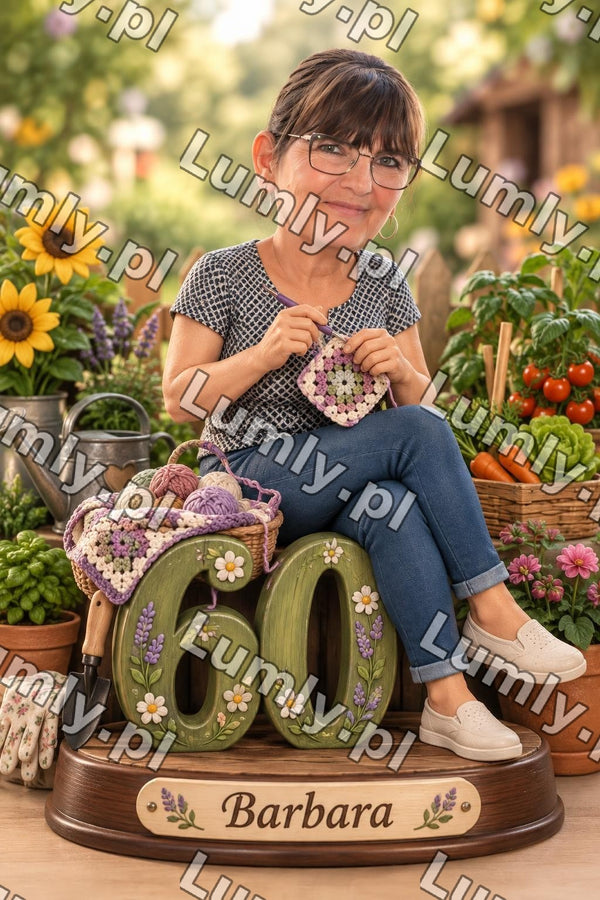 Plakat w drewnianej ramce za szkłem - Rozmiar 20×30 cm