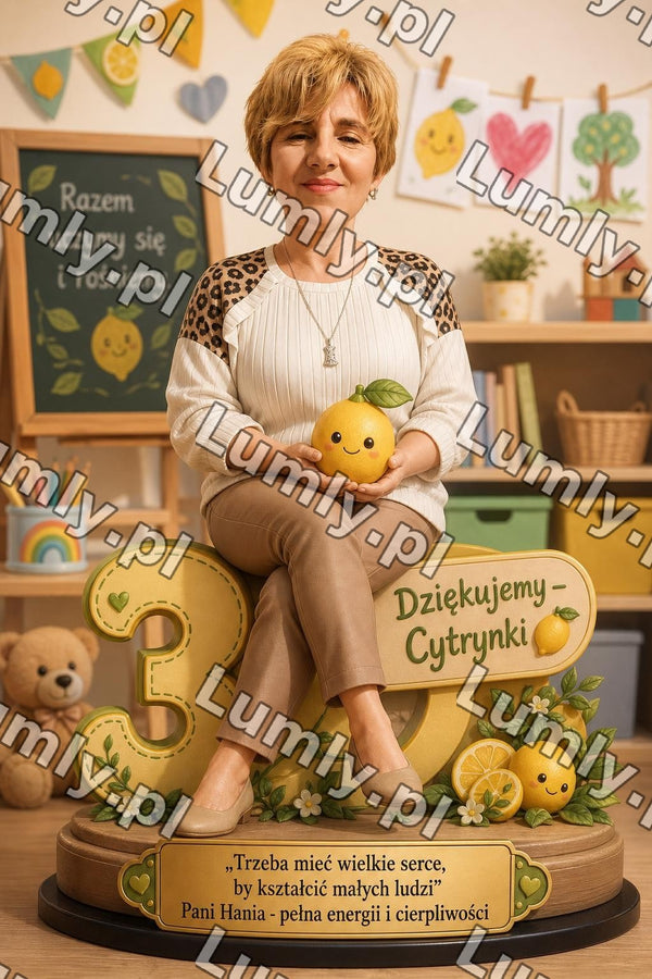 Plakat w drewnianej ramce za szkłem - Rozmiar 20×30 cm