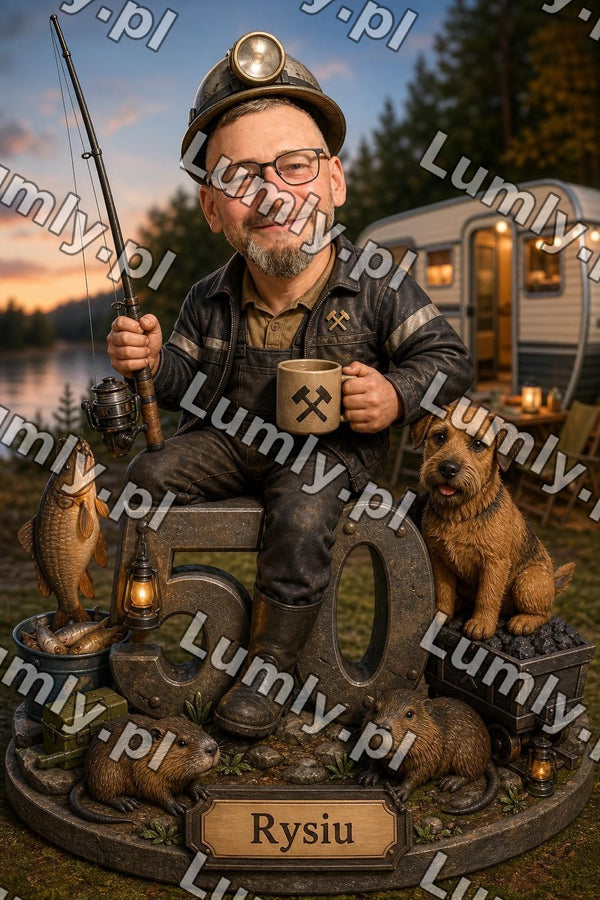 Plik cyfrowy – pakiet 3 pliki - Styl caricature-new