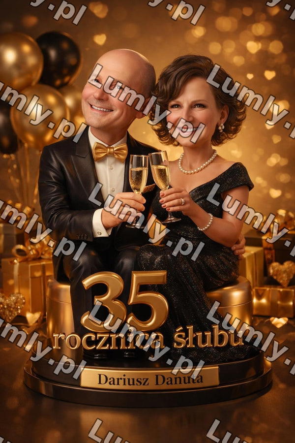 Plakat w drewnianej ramce za szkłem - Rozmiar 20×30 cm