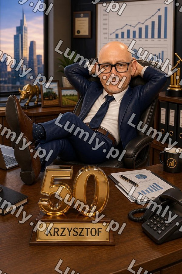 Plakat w białej ramce za szkłem - Rozmiar 40×60 cm