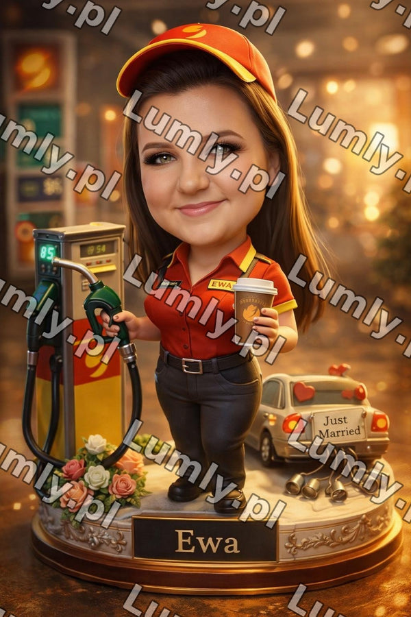 Plakat w czarnej ramce za szkłem - Rozmiar 40×60 cm