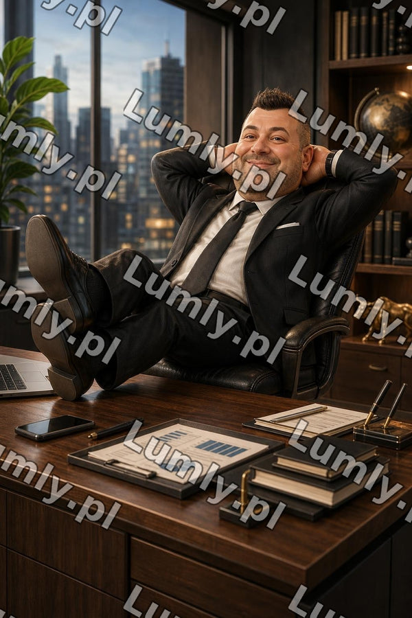 Plakat w czarnej ramce za szkłem - Rozmiar 30×45 cm