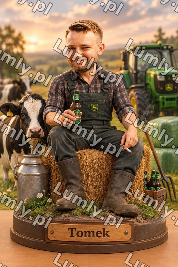 Plakat w czarnej ramce za szkłem - Rozmiar 20×30 cm