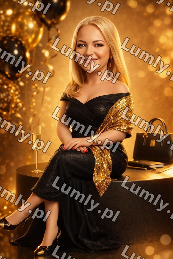 Plakat w czarnej ramce za szkłem - Rozmiar 30×45 cm