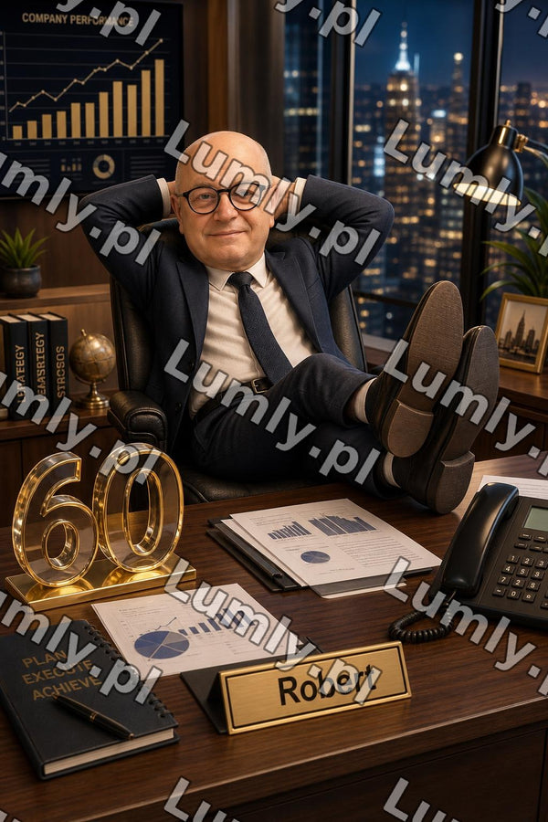 Plakat w czarnej ramce za szkłem - Rozmiar 30×45 cm