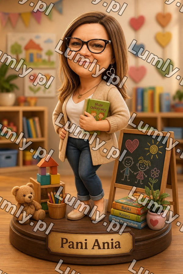 Plakat w białej ramce za szkłem - Rozmiar 40×60 cm