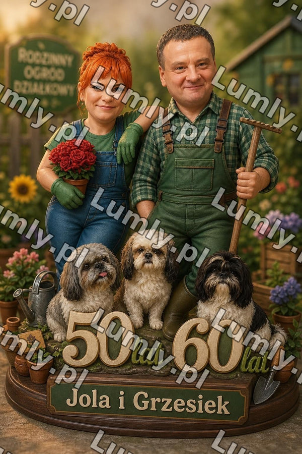 Plakat w drewnianej ramce za szkłem - Rozmiar 50×75 cm
