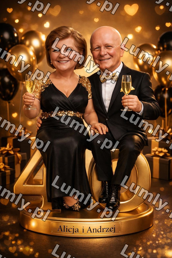 Wydruk na szkle na podstawce LED - Rozmiar 20×30 cm