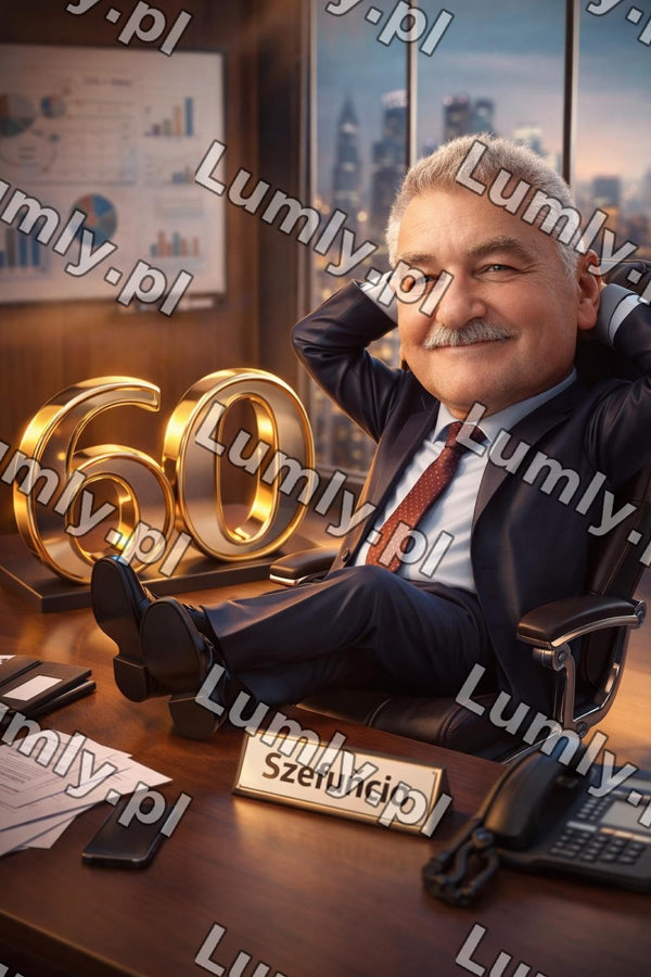 Plakat w czarnej ramce za szkłem - Rozmiar 30×45 cm