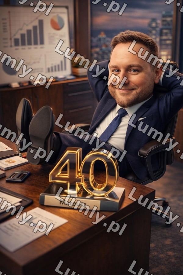 Plakat w drewnianej ramce za szkłem - Rozmiar 20×30 cm