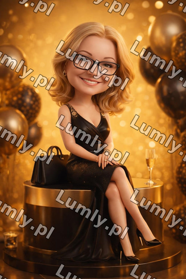 Plakat w czarnej ramce za szkłem - Rozmiar 30×45 cm