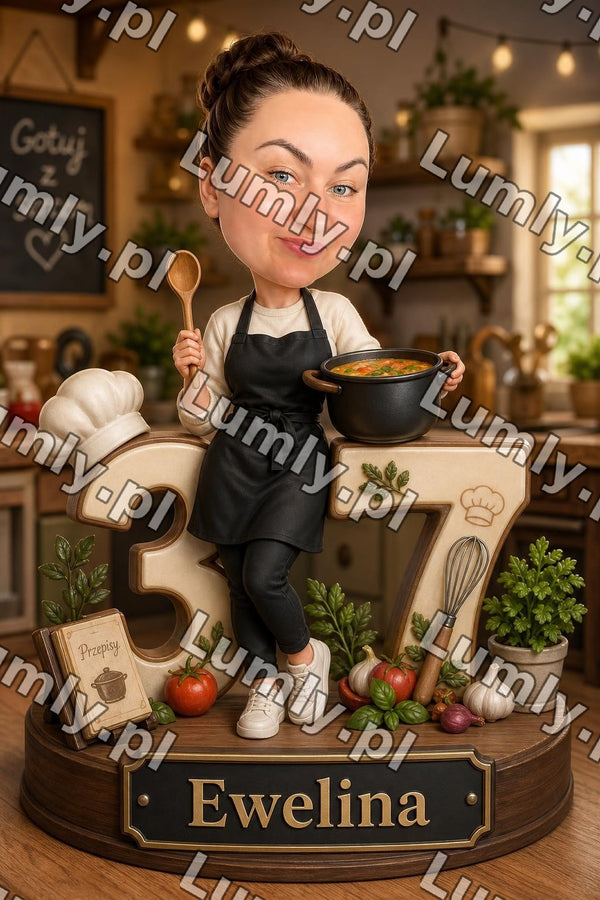 Plakat w czarnej ramce za szkłem - Rozmiar 50×75 cm
