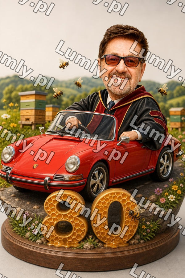 Plakat w czarnej ramce za szkłem - Rozmiar 40×60 cm