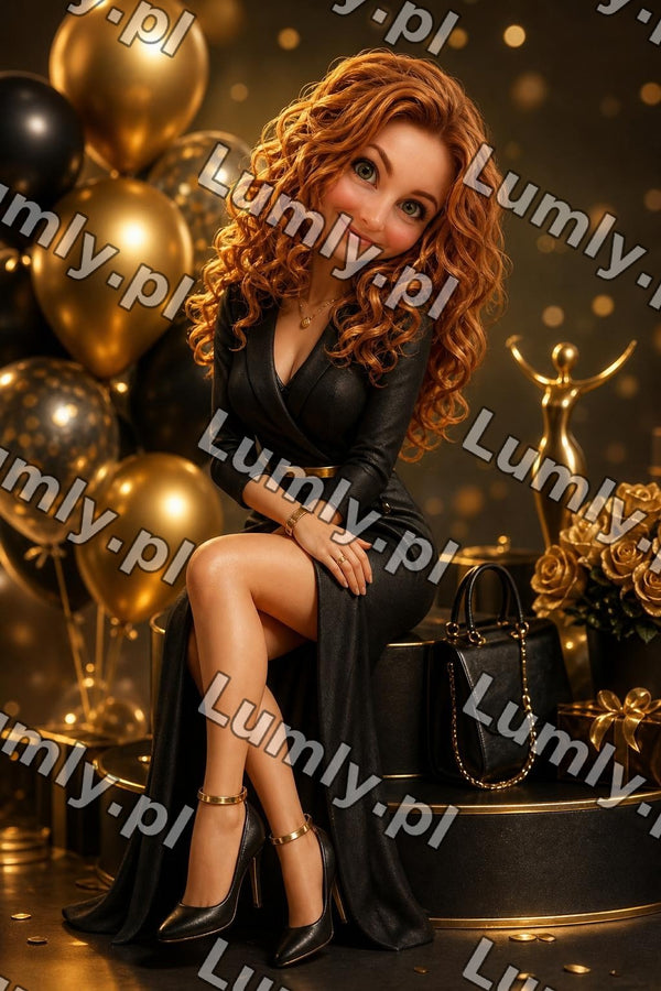 Plakat w drewnianej ramce za szkłem - Rozmiar 20×30 cm