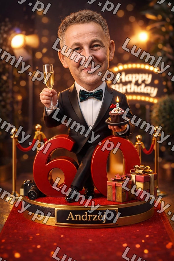 Plakat w czarnej ramce za szkłem - Rozmiar 30×45 cm