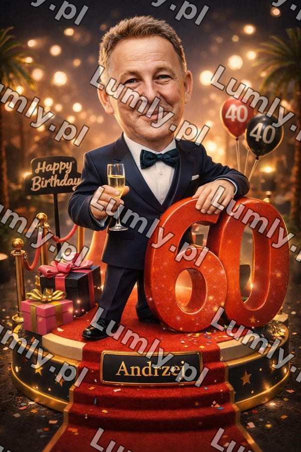 Plakat w czarnej ramce za szkłem - Rozmiar 30×45 cm