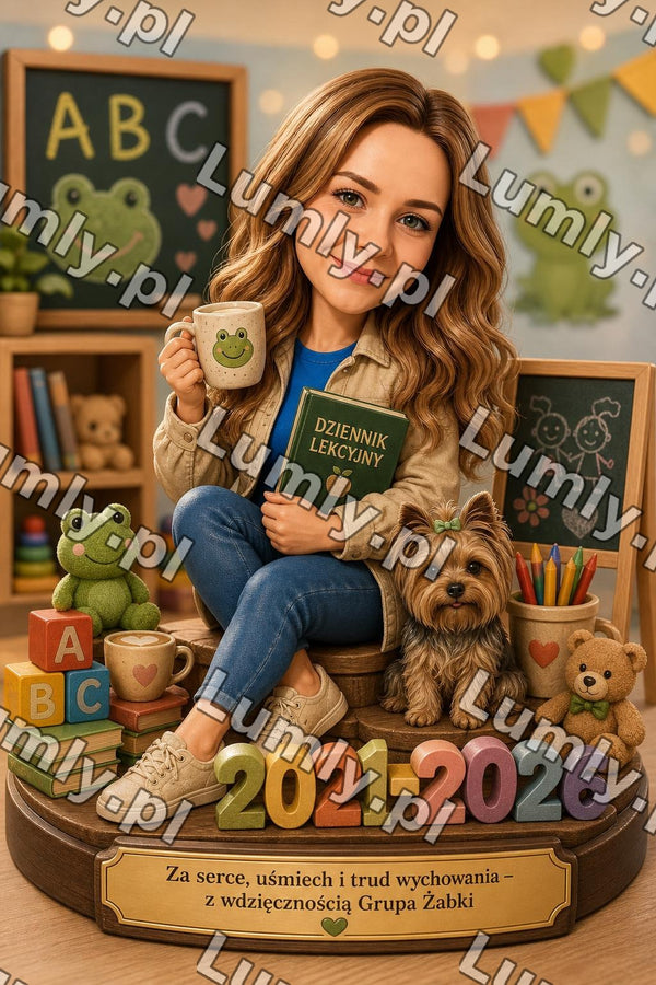 Plakat w czarnej ramce za szkłem - Rozmiar 40×60 cm