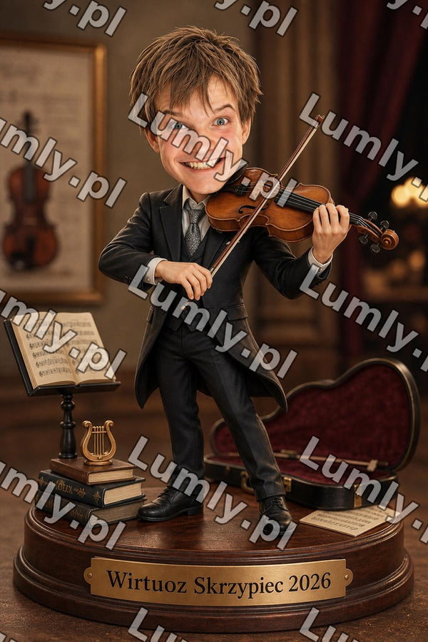 Plakat w czarnej ramce za szkłem - Rozmiar 20×30 cm