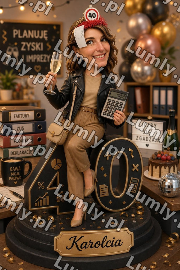 Plakat w czarnej ramce za szkłem - Rozmiar 20×30 cm