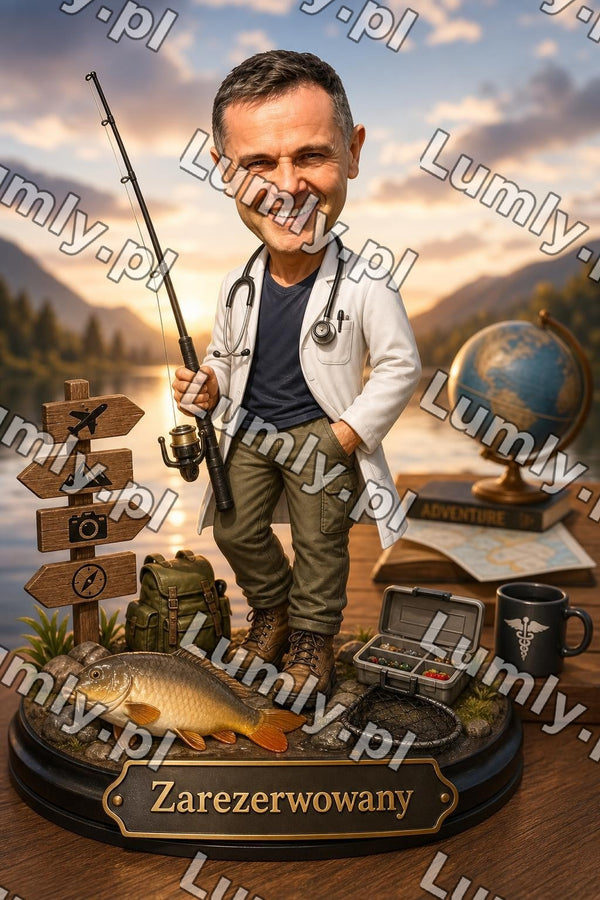 Plakat w czarnej ramce za szkłem - Rozmiar 30×45 cm
