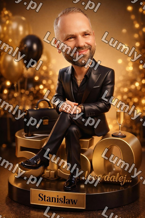 Plakat w czarnej ramce za szkłem - Rozmiar 60×90 cm