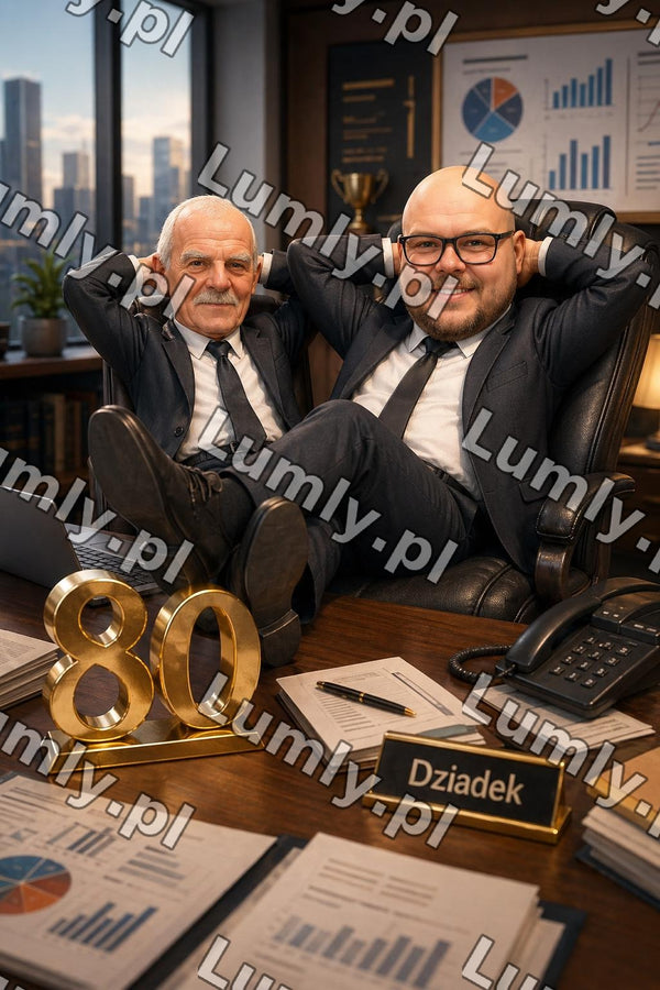 Plakat w czarnej ramce za szkłem - Rozmiar 50×75 cm