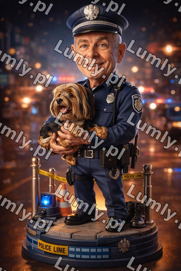 Plakat w czarnej ramce za szkłem - Rozmiar 20×30 cm