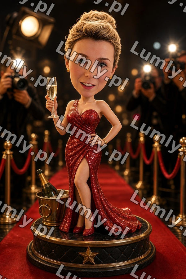 Plakat w czarnej ramce za szkłem - Rozmiar 20×30 cm
