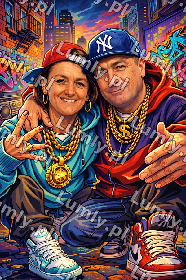 Plakat w czarnej ramce za szkłem - Rozmiar 40×60 cm