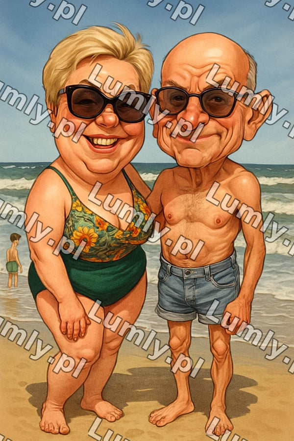 Obraz na płótnie - rama American box czarna - Rozmiar 20×30 cm