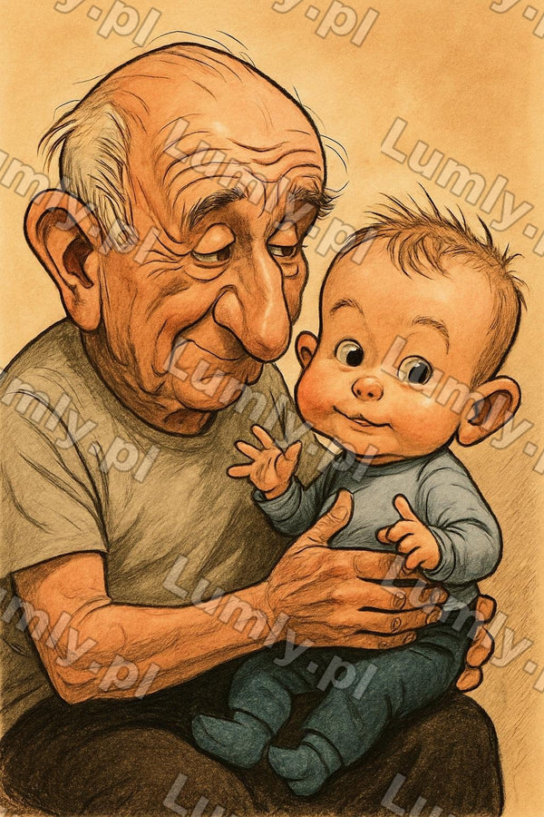 Produkt cyfrowy - Styl karykatura