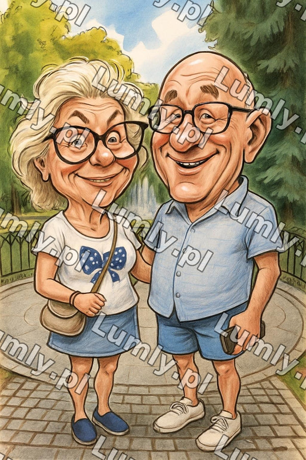 Plakat w drewnianej ramce za szkłem - Rozmiar 20×30 cm