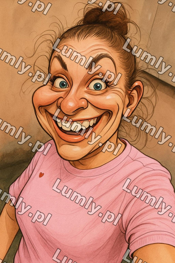 Plakat w drewnianej ramce za szkłem - Rozmiar 20×30 cm
