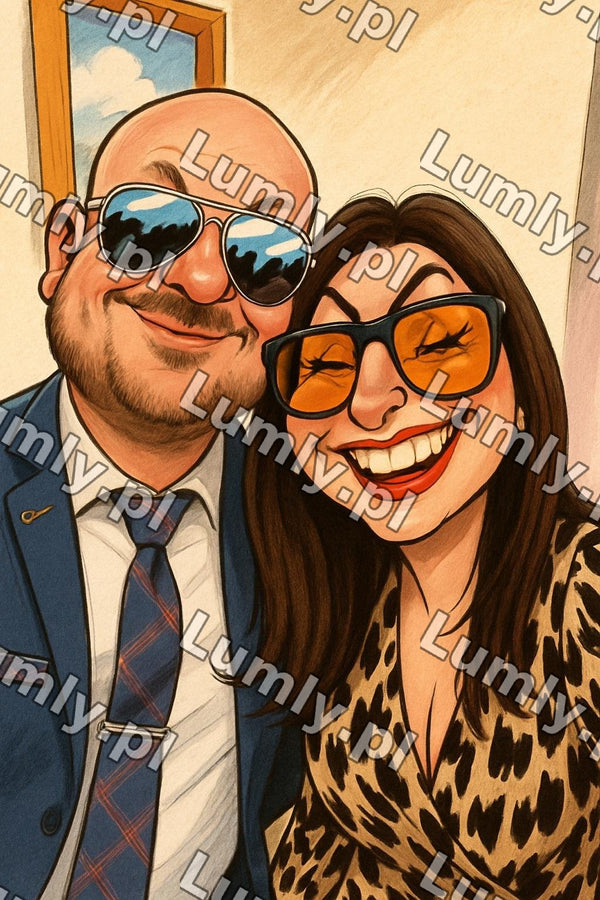 Plakat w czarnej ramce za szkłem - Rozmiar 30×45 cm