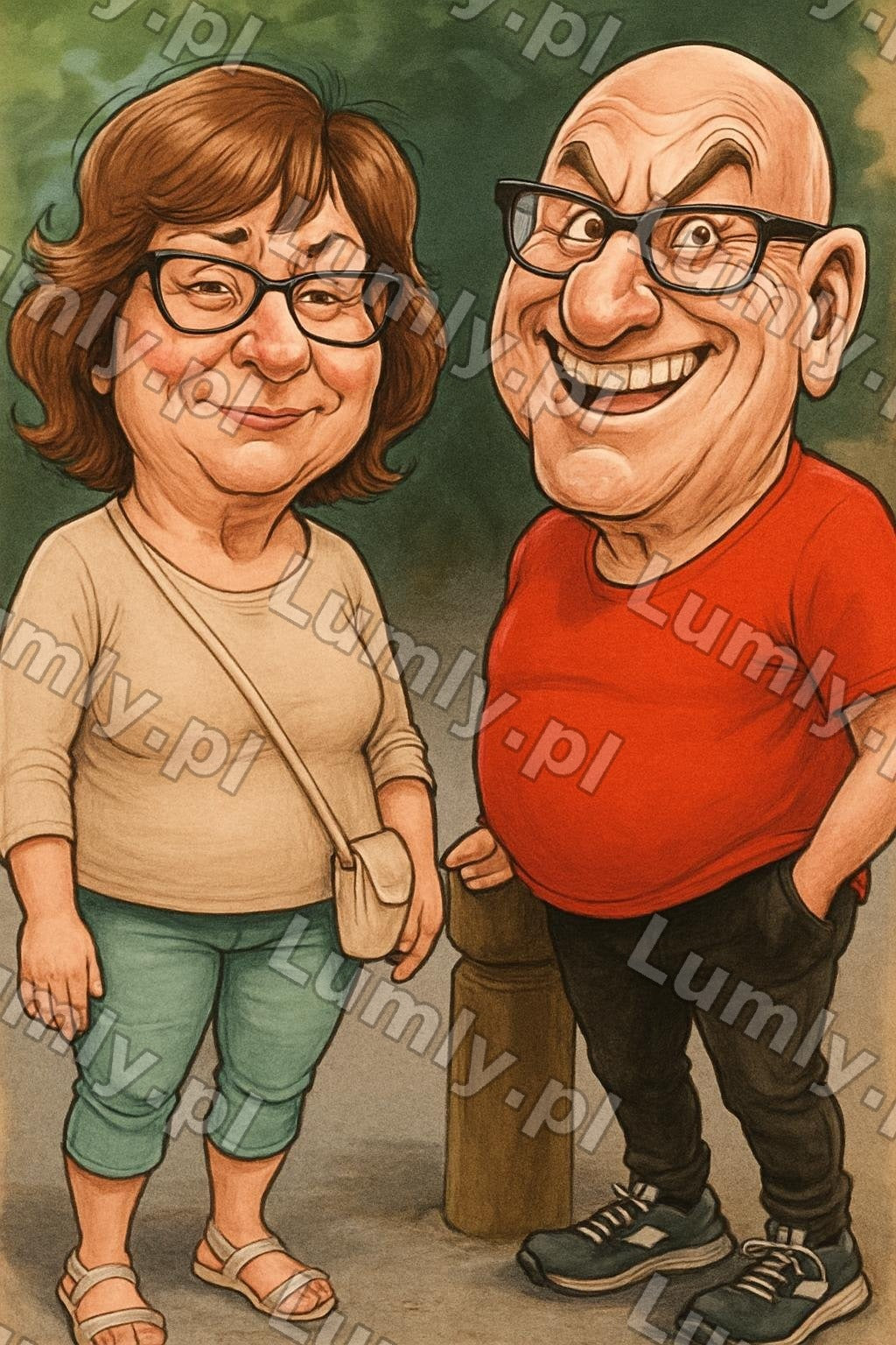 AI karykatura for Obrazzezdj - 80977384