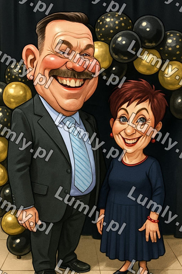 Plakat w czarnej ramce za szkłem - Rozmiar 20×30 cm