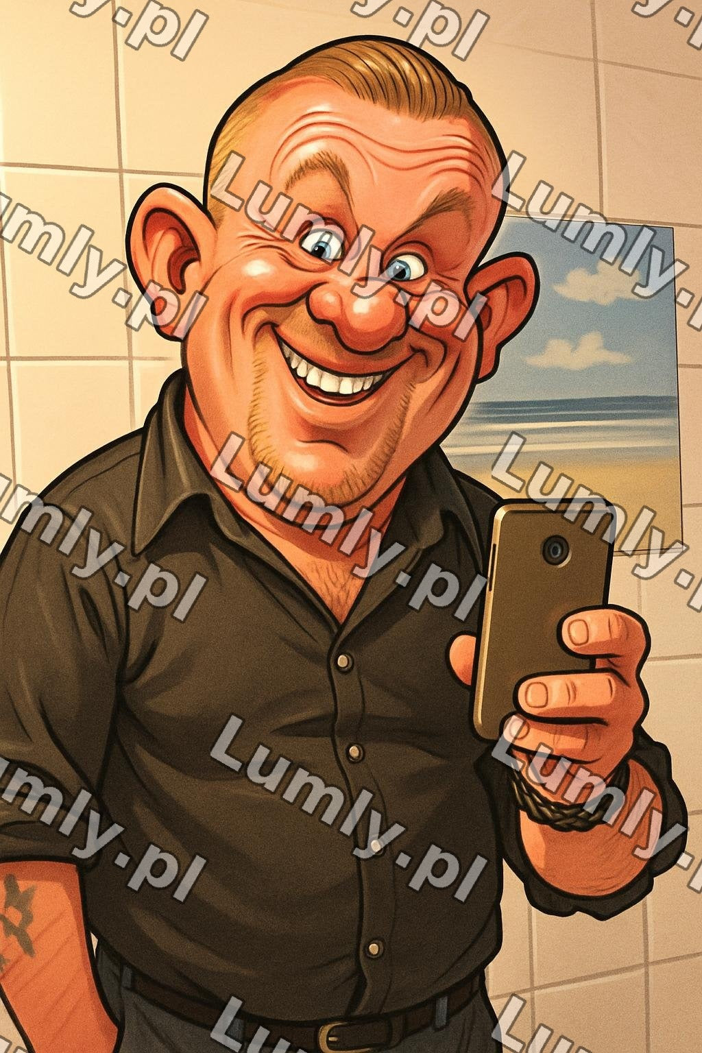 AI karykatura for Obrazzezdj - 89313482
