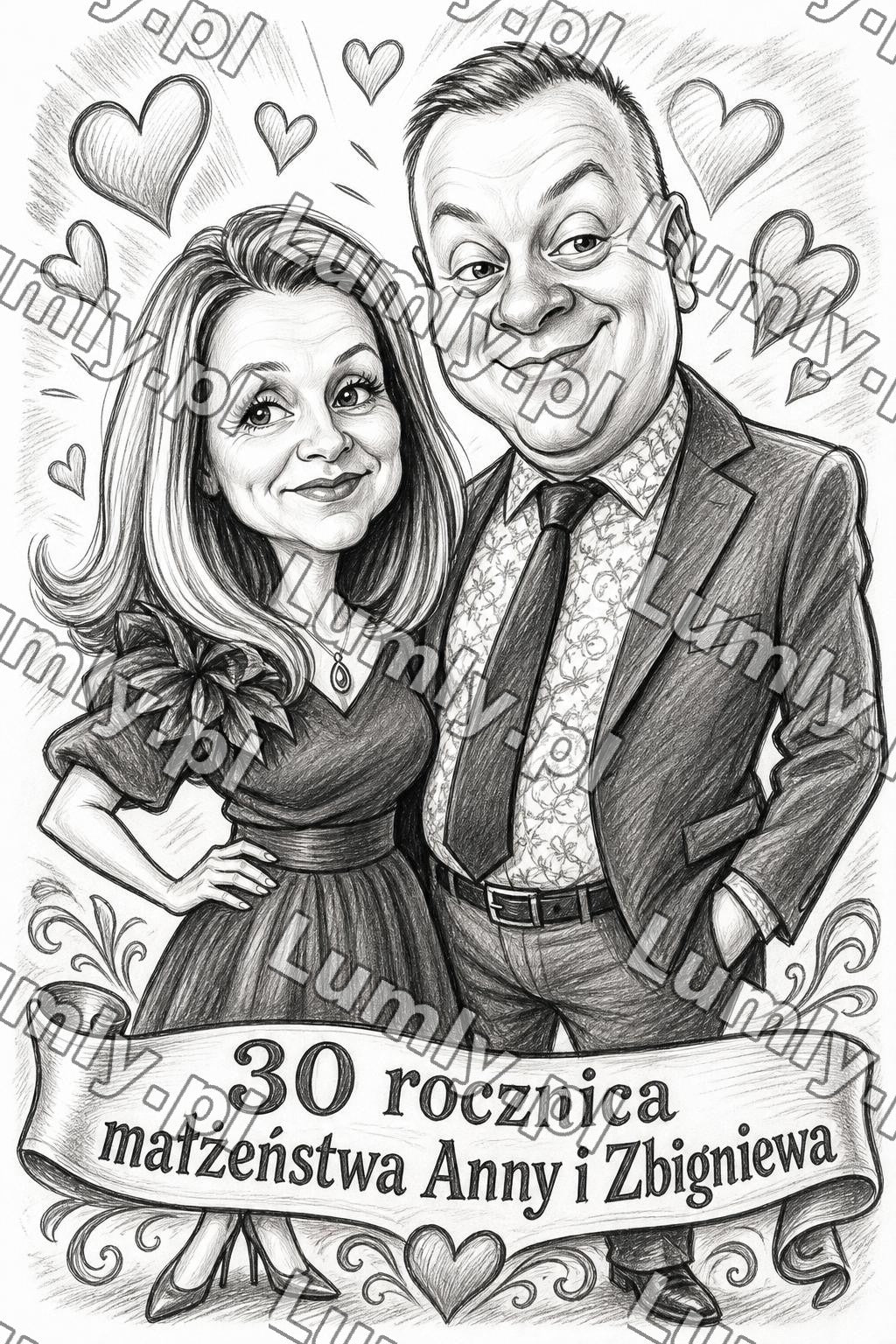 AI karykatura-prezent-szkic for Obrazzezdj - 42970648
