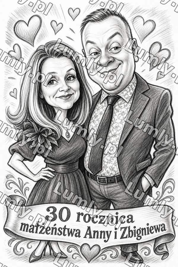 Plakat w czarnej ramce za szkłem - Rozmiar 40×60 cm