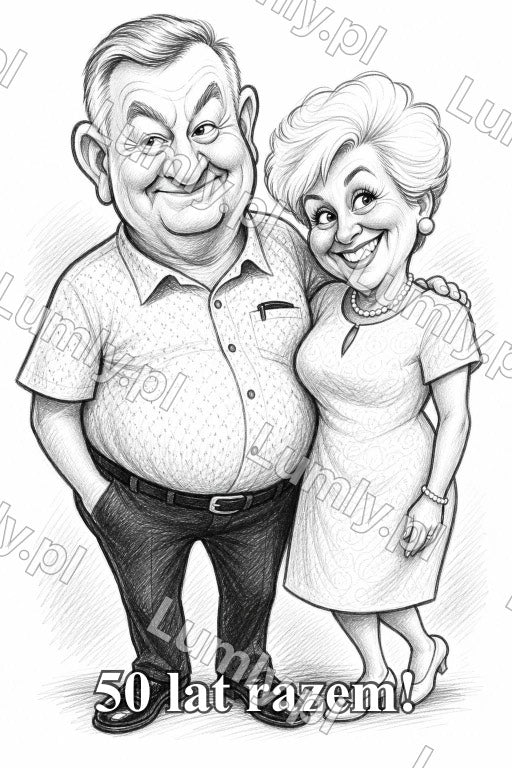 AI karykatura-prezent-szkic for Obrazzezdj - 45766794