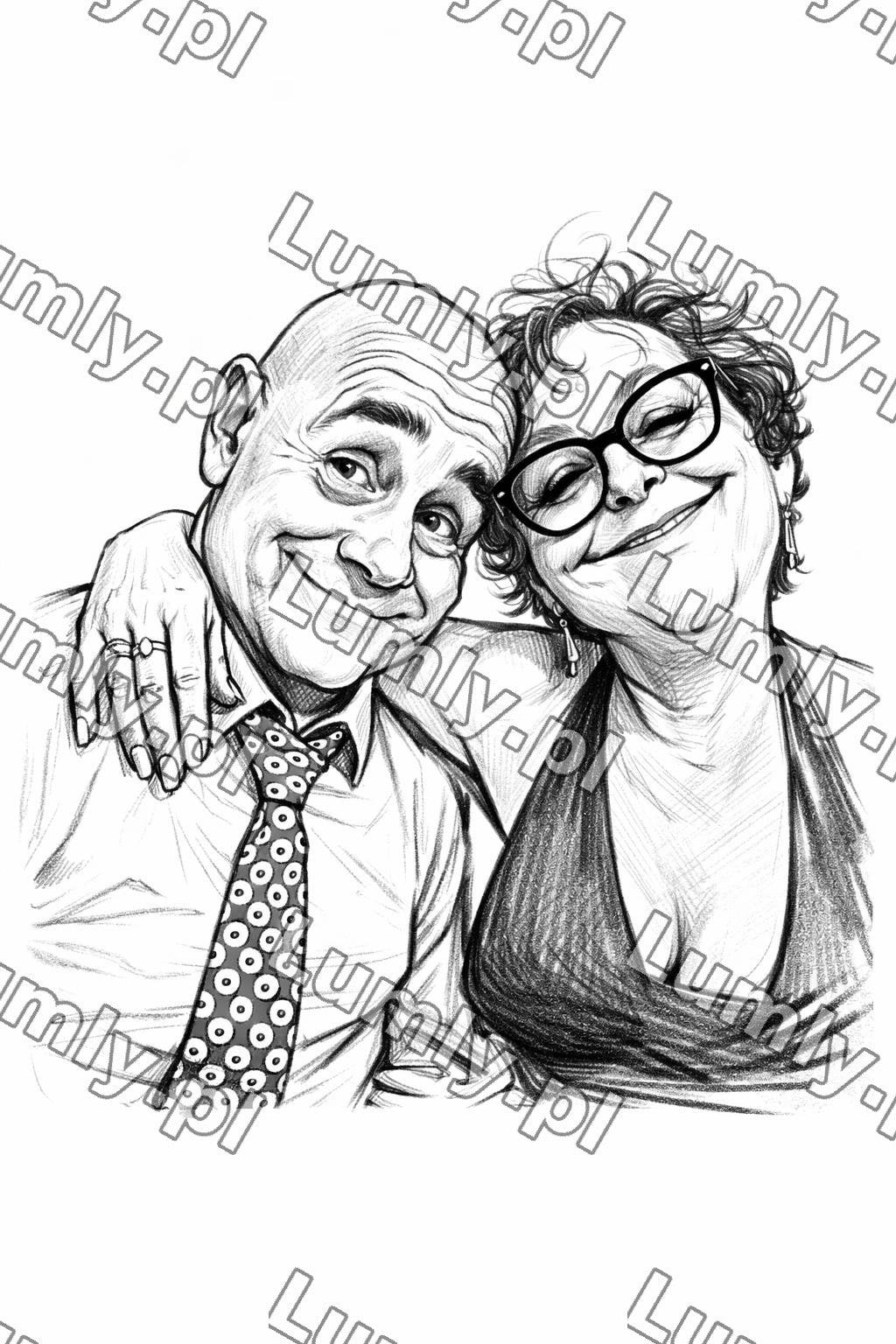 AI karykatura-prezent-szkic for Obrazzezdj - 61529786