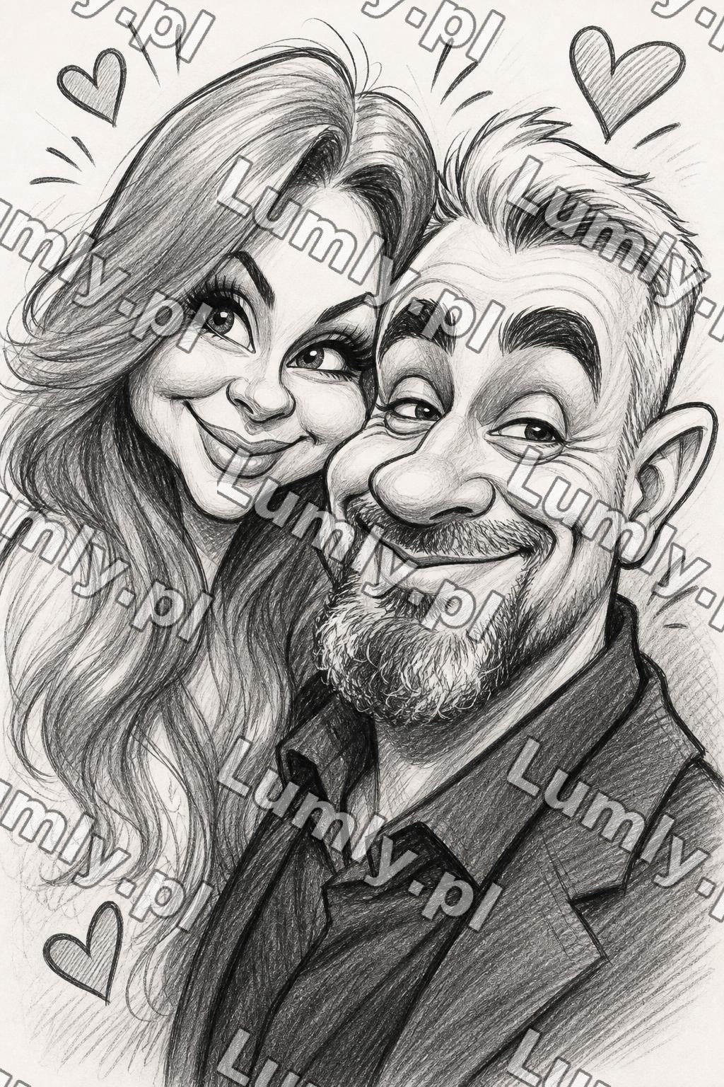 AI karykatura-prezent-szkic for Obrazzezdj - 98799881