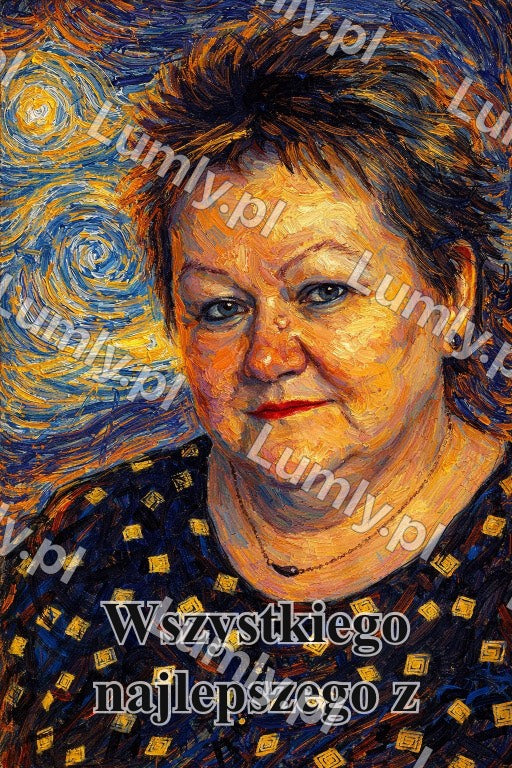 Plakat w czarnej ramce za szkłem - Rozmiar 20×30 cm