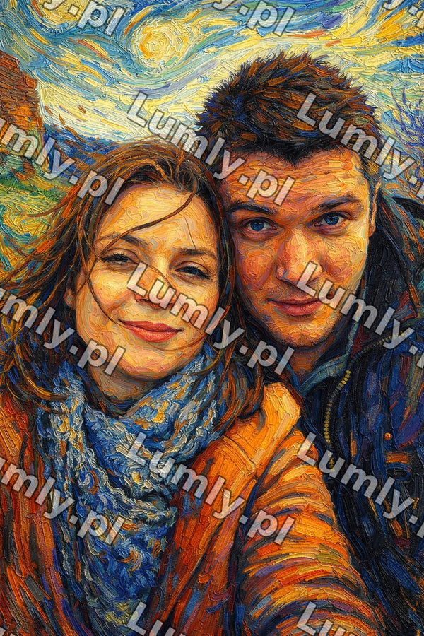 Plakat w drewnianej ramce za szkłem - Rozmiar 50×75 cm