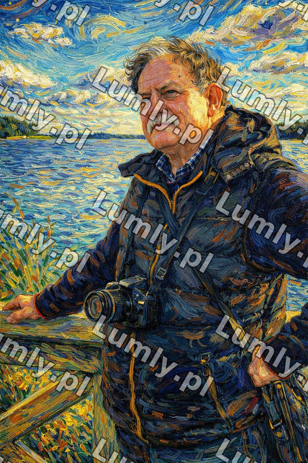 Plakat w drewnianej ramce za szkłem - Rozmiar 20×30 cm